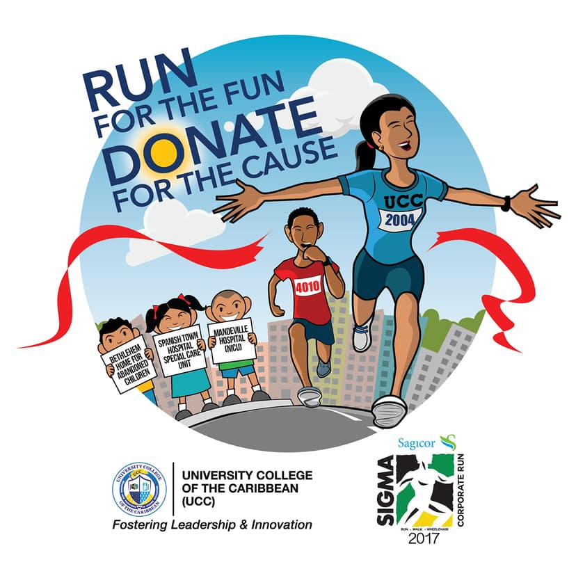 UCC Sigma Run - T Shirt Design